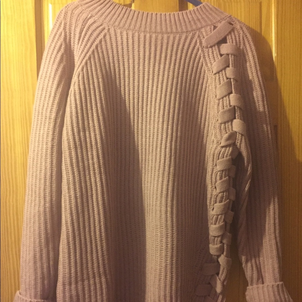 Tobi oversized mauve sweater